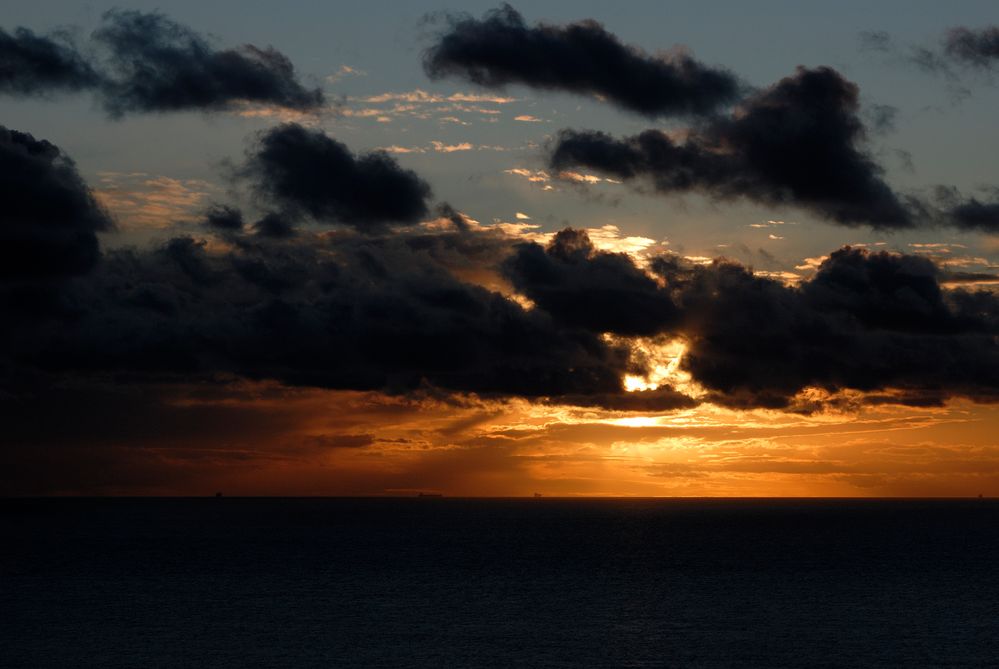 Abend vor Helgoland