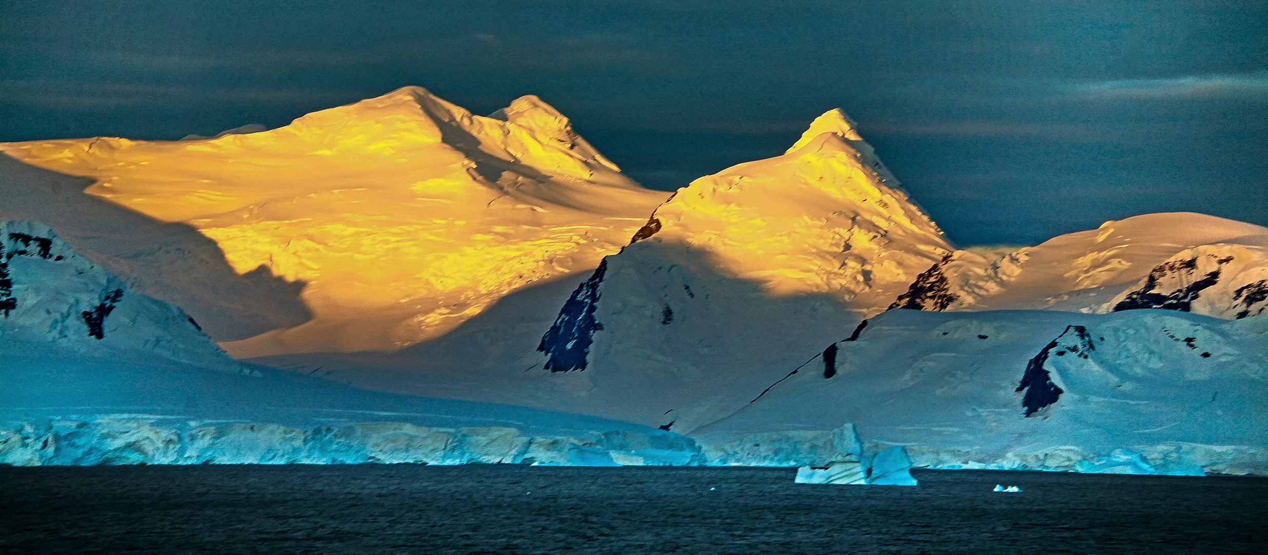 Abend vor Petermann Island