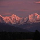 Abendämmerung für Eiger, Mönch und Jungfrau