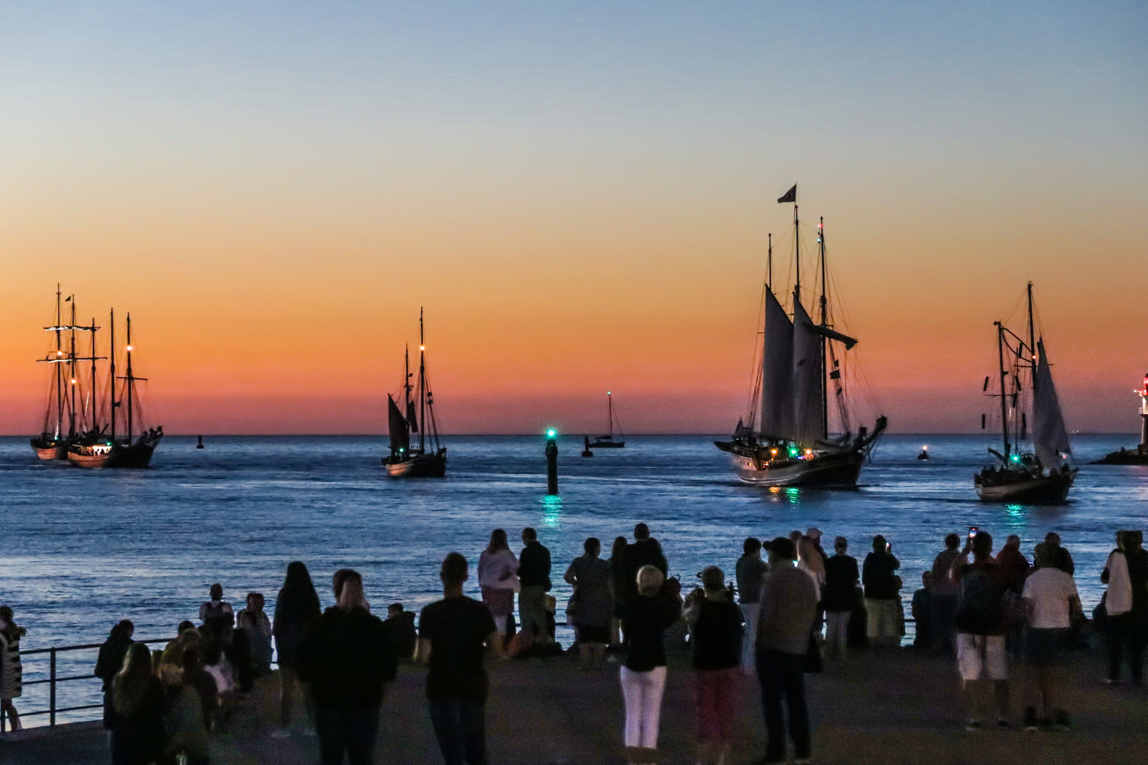 Abendausfahrten während der Hanse-Sail 2022