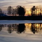 Abendbeleuchtung im "Blauen Land"