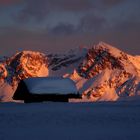 Abendbeleuchtung Julierpass