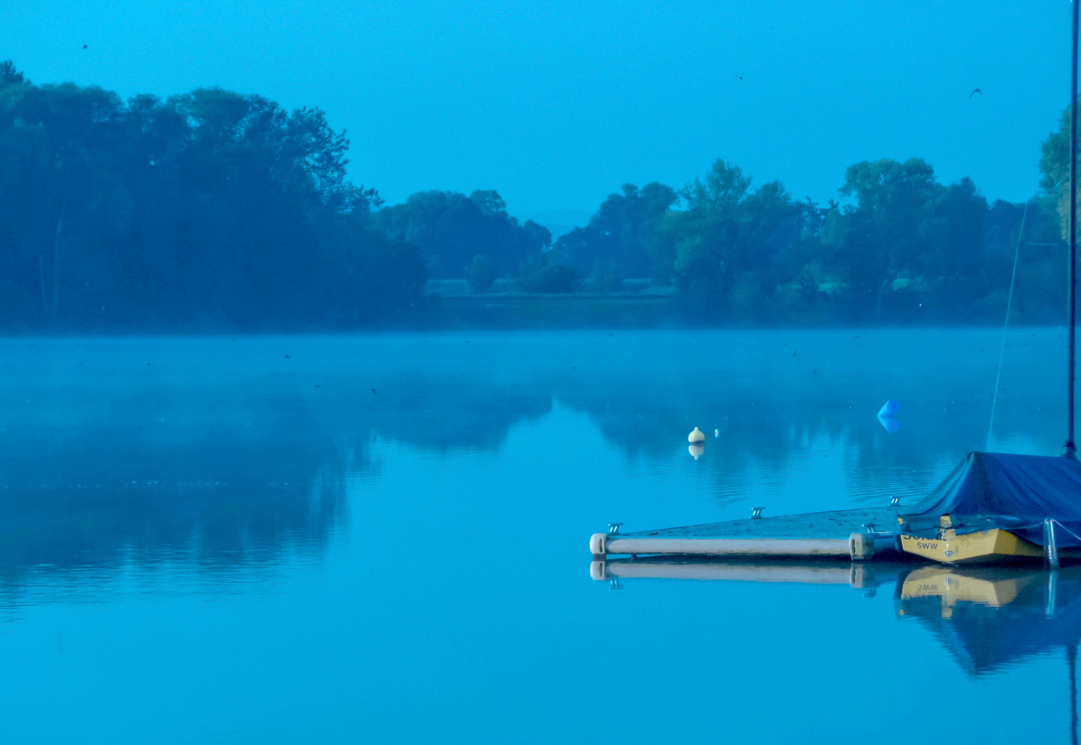 Abendblau