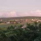 Abendblick auf Zinnwald/Cinovec