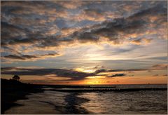 Abendblick aufs Meer