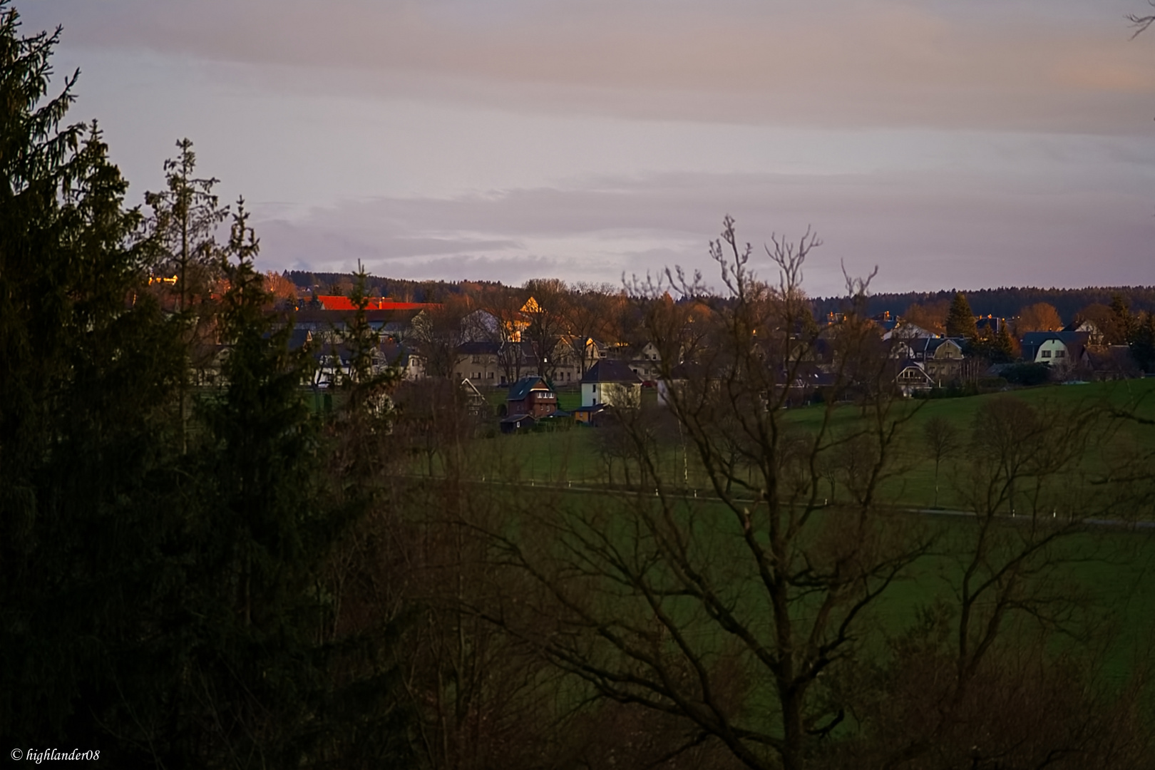 Abendblick nach Regenguß aus KH Fenster L_DSC3073