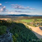 Abendblick vom Papststein