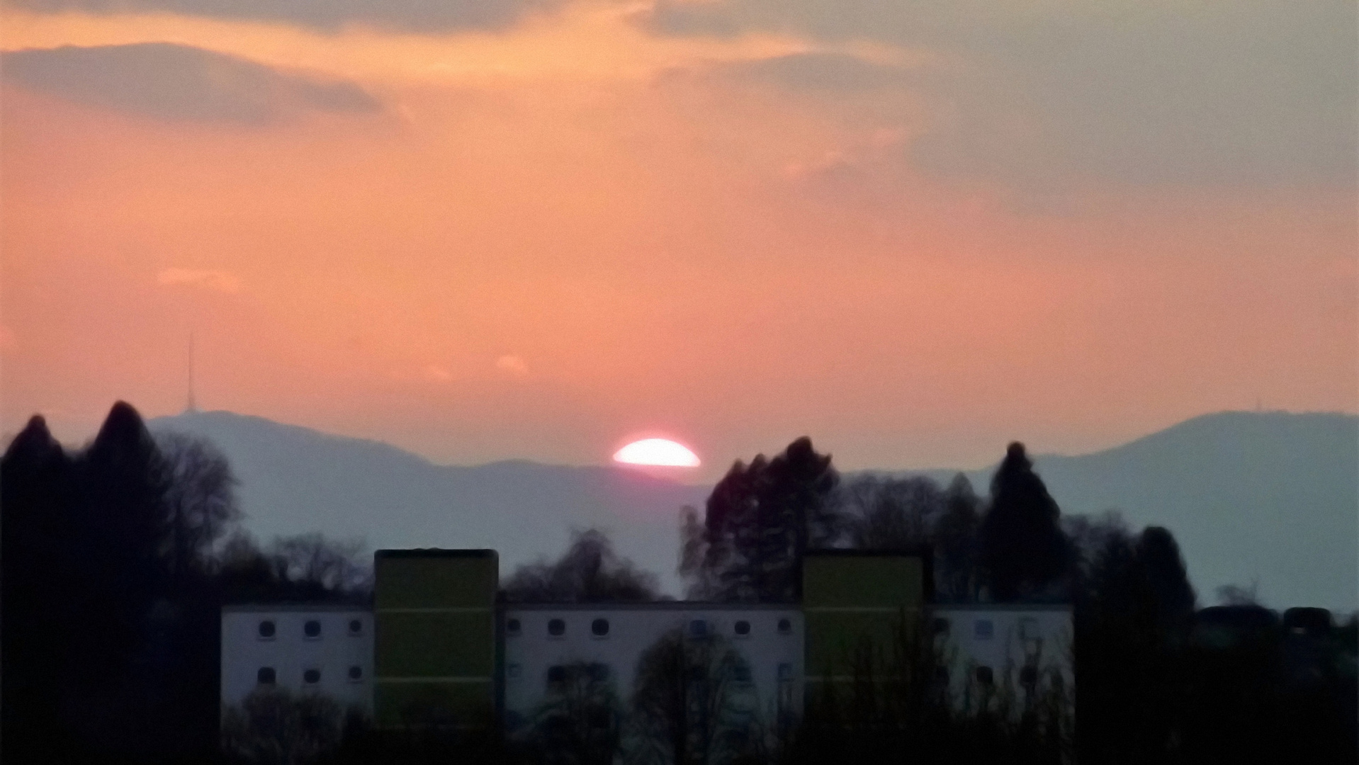 Abendblick zum Kaiserstuhl