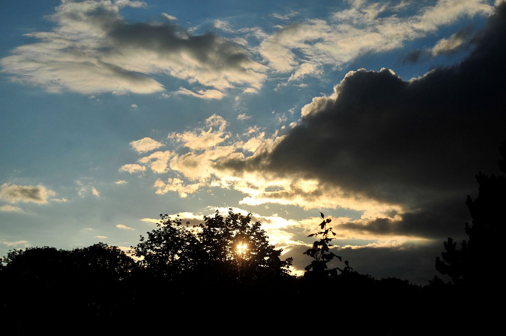 Abenddämmerung am 22. September 2022