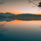 Abenddämmerung am Abtsdorfer See