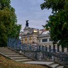 Abenddämmerung am Albertinum