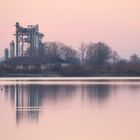 Abenddämmerung am Baggersee