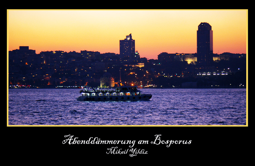 Abenddämmerung am Bosporus