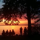 Abenddämmerung am Chiemsee