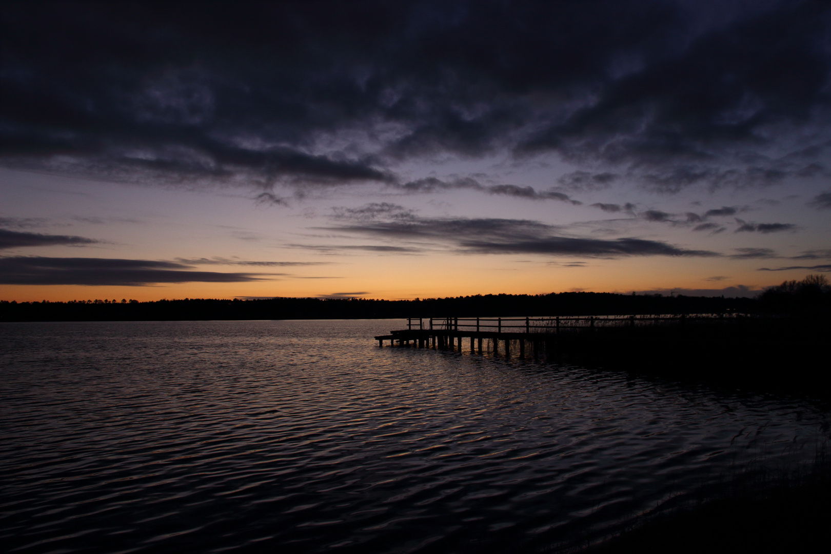 Abenddämmerung am Feisnecksee