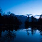 Abenddämmerung am Kochelsee