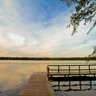 Abenddämmerung am Köthener See