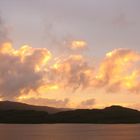 Abenddämmerung am Loch Greshornish