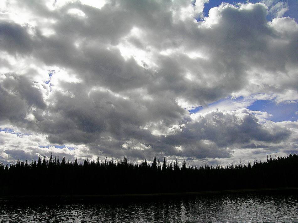 Abenddämmerung am Loon Lake