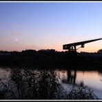 Abenddämmerung am Neckar