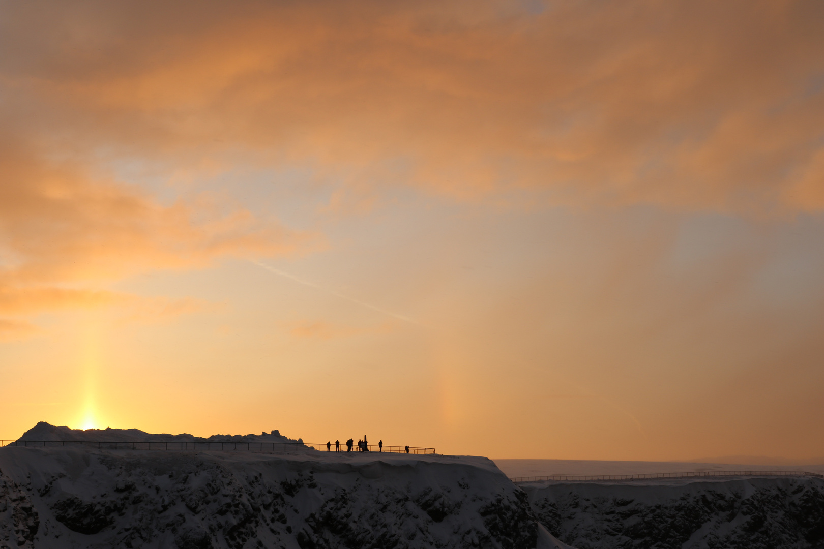 Abenddämmerung am Nordkap ...