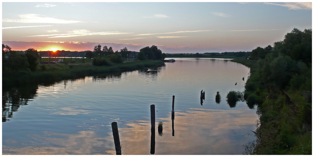 Abenddämmerung am Petridamm - 2.Versuch