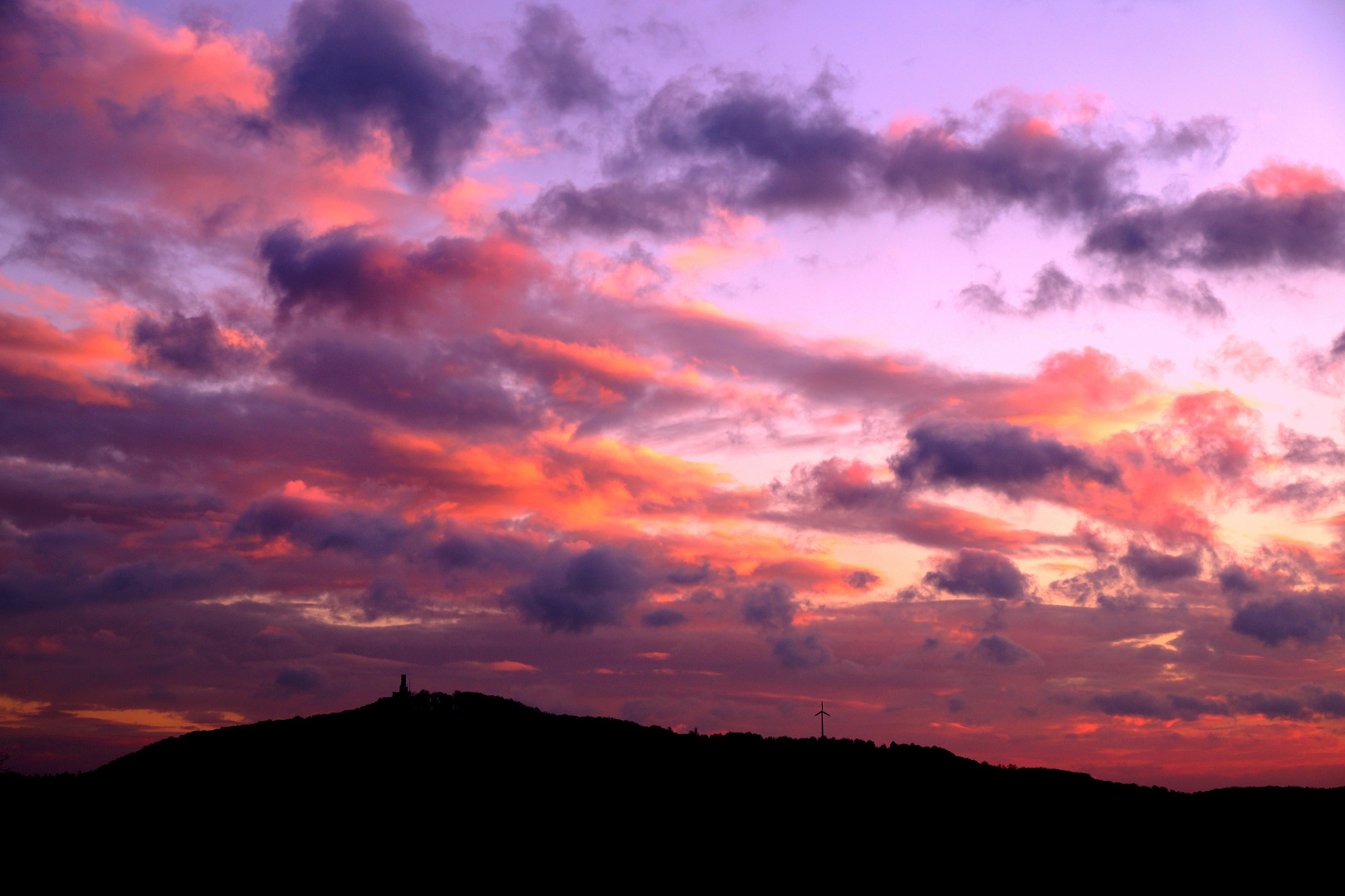 Abenddämmerung am Schaumberg