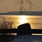 Abenddämmerung am Tollensesee