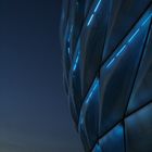 Abenddämmerung an der Allianz Arena