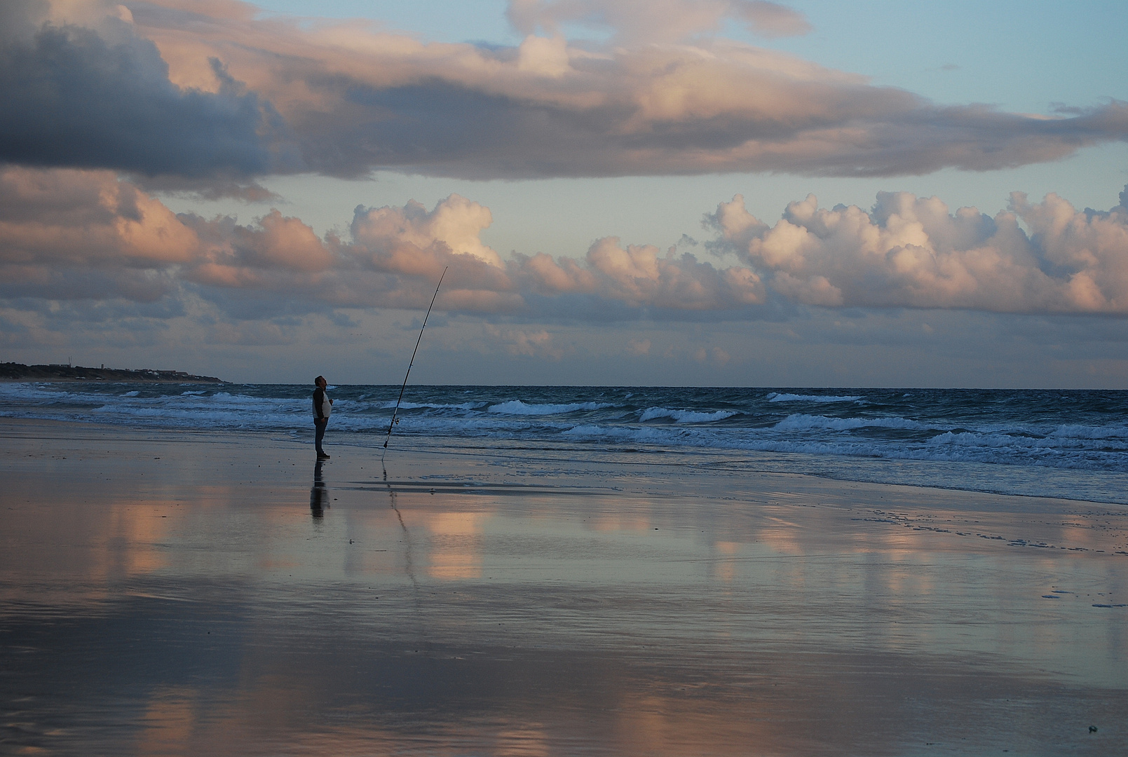 Abenddämmerung an der Costa de la Luz