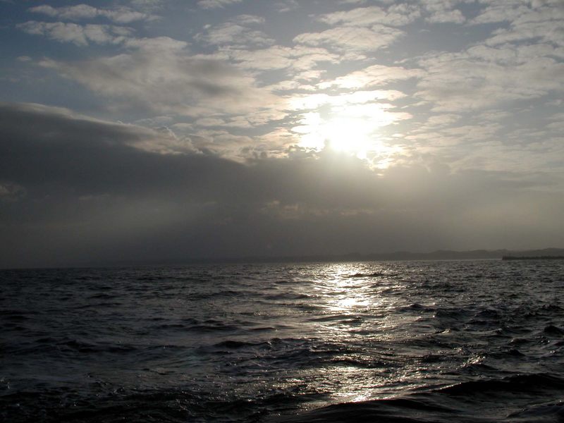 Abenddämmerung an der Nordsee