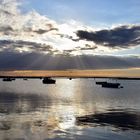 Abenddämmerung an der Ostsee