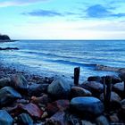 Abenddämmerung an der Ostsee