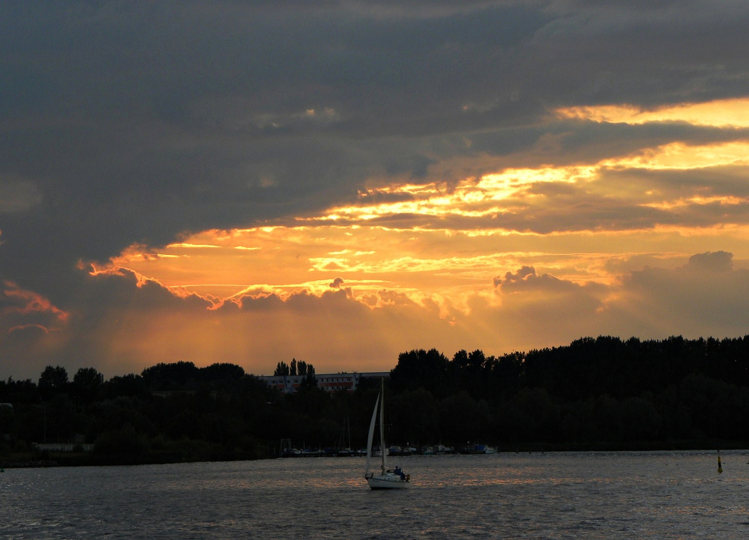 Abenddämmerung an der Ostsee.....