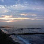 Abenddämmerung an der Ostsee