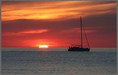 Abenddämmerung an der Ostsee