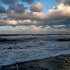 Abenddämmerung an der Ostsee.