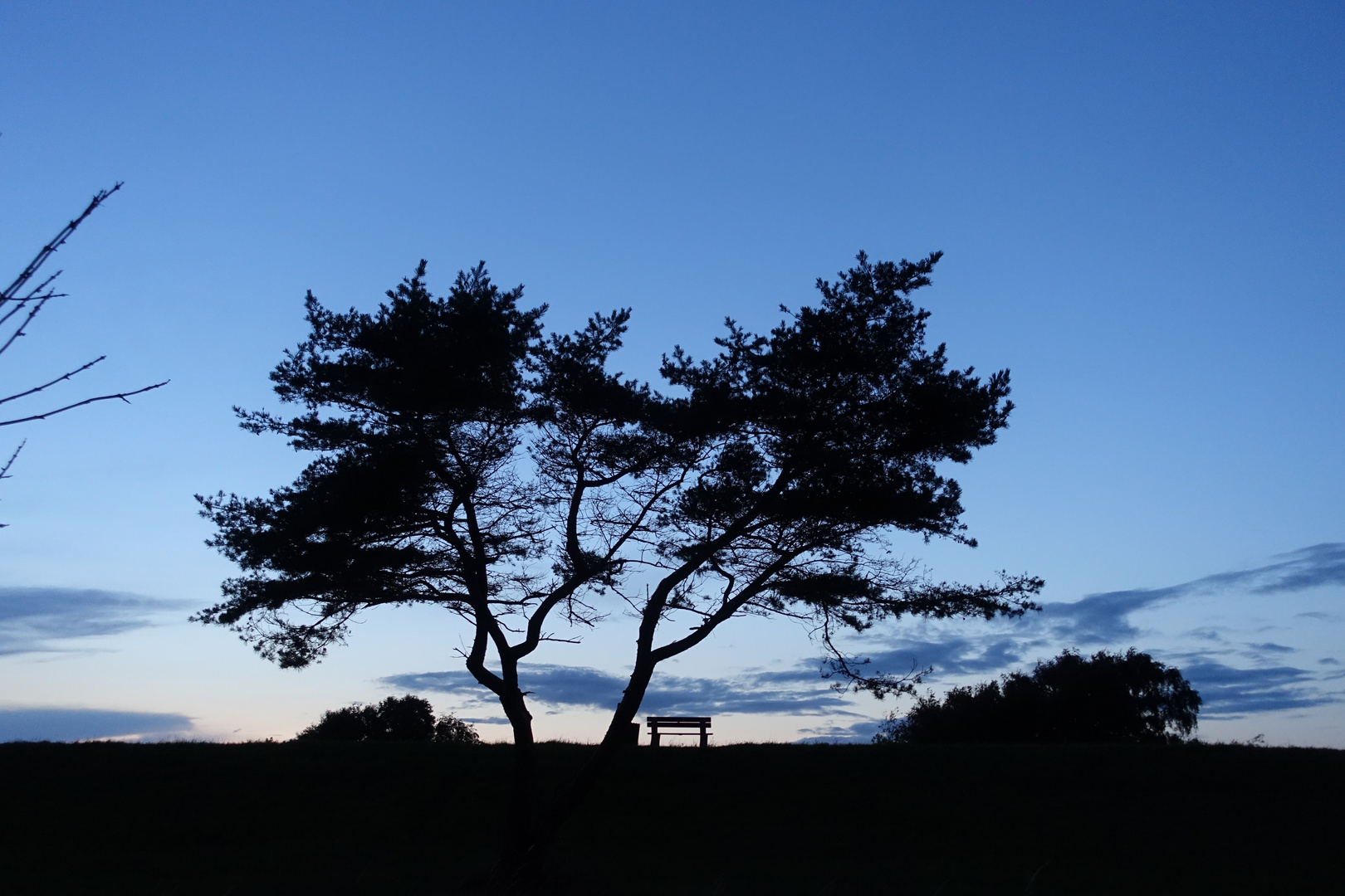 Abenddämmerung an der Ostsee