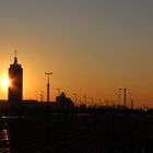 Abenddämmerung an der Stammstrecke