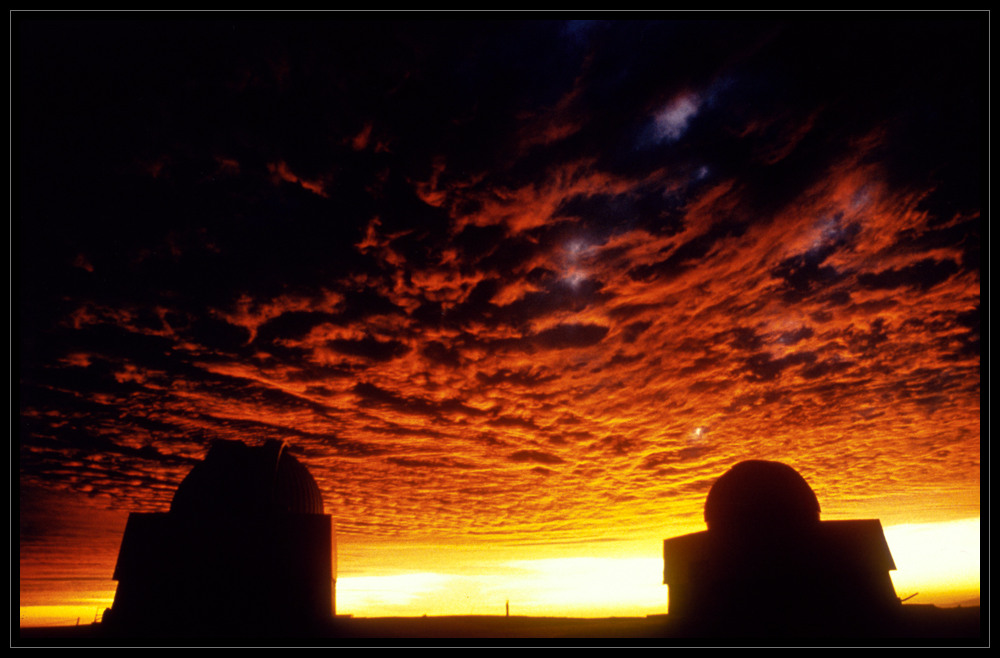 Abenddämmerung auf dem Cerro Tololo