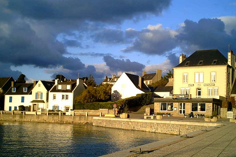 Abenddämmerung auf der Île de Roscoff