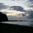 Abenddämmerung auf Helgoland