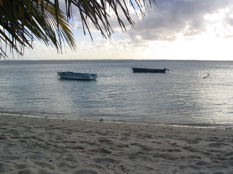 Abenddämmerung auf Mauritius