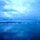 Abenddämmerung bei Molde in Norwegen