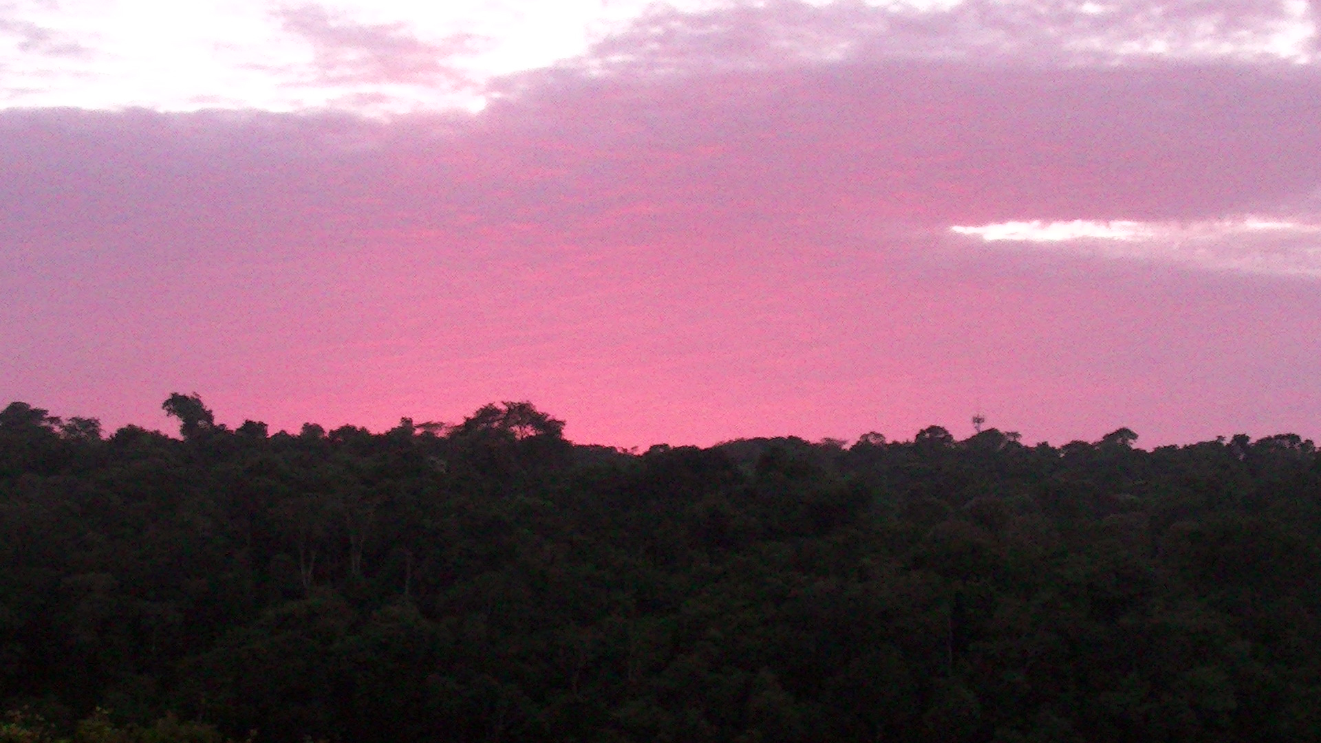 Abenddämmerung Iguazu