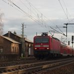 Abenddämmerung im Güterbahnhof