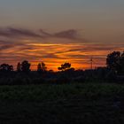 Abenddämmerung im Moor