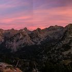 Abenddämmerung im Refugio d´Amitges