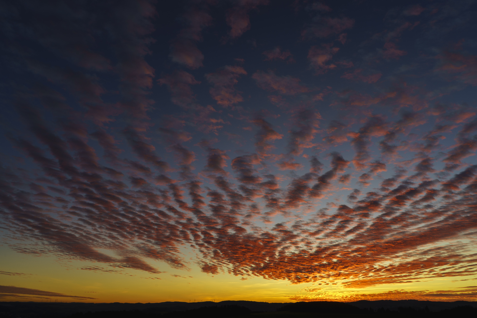 Abenddämmerung im Vogtland