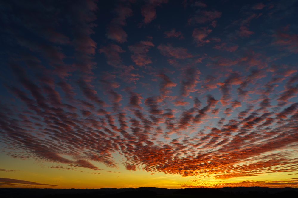 Abenddämmerung im Vogtland